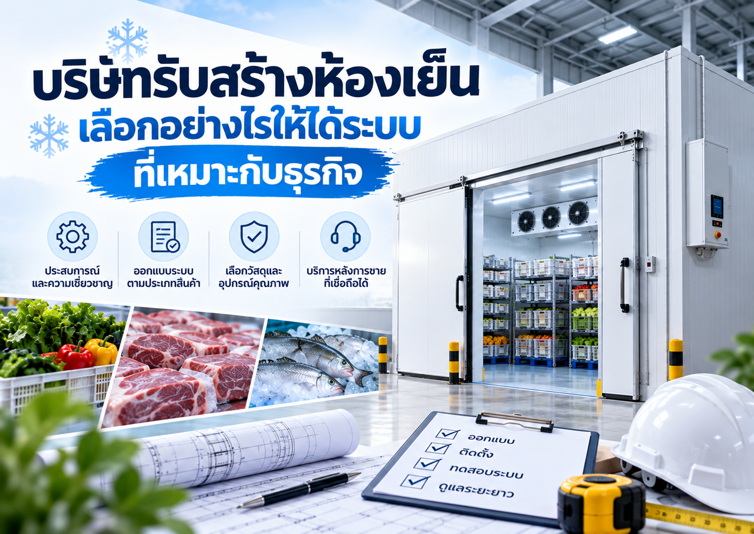บริษัทรับสร้างห้องเย็น เลือกอย่างไรให้ได้ระบบที่เหมาะกับธุรกิจ บริษัทรับสร้างห้องเย็น เลือกอย่างไรให้ได้ระบบที่เหมาะกับธุรกิจ